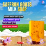Saffron Goats Milk Soap 108 GM - Image 3