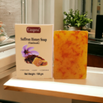 Saffron Honey Soap 108 gm - Image 2