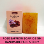 Saffron Rose Soap 108 gm