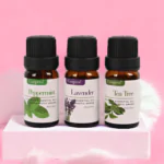 Peppermint 10 ml+Lavender 10 ml+Tea Tree 10 ml Oil Combo - Image 2